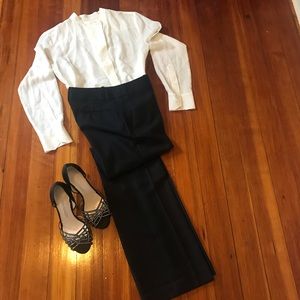 Caparros satin jeweled evening heel